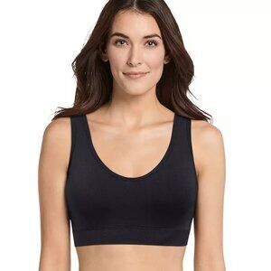 Jockey® Back Smoothing Seamfree® Bralette, Medium,Black  NEW!!